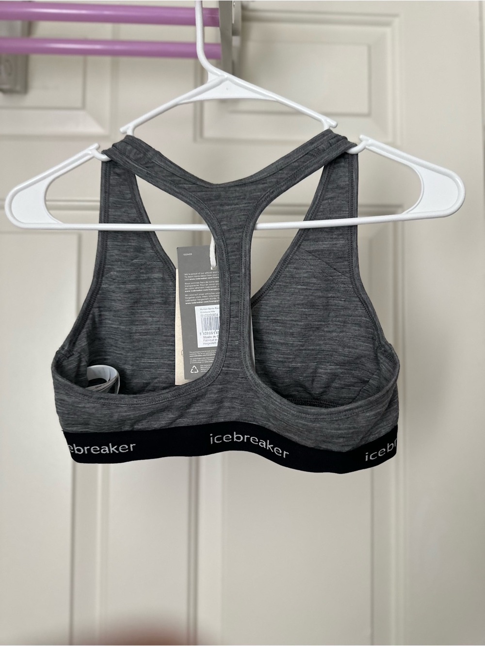 Icebreaker Sprite Racerback Bra - Picture 2 of 6